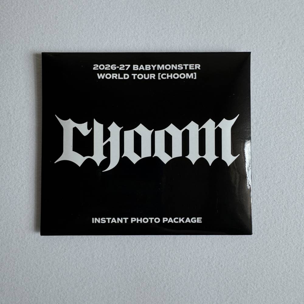 BABYMONSTER 2026-27 WORLD TOUR 'CHOOM' POP-UP STORE MD - INSTANT